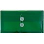 JAM Paper® Plastic Envelopes with Button and String Tie Closure, #10 Business Booklet, 5.25 x 10, Green, 12/Pack (921B1GR)~#|#~m005744899_sc7