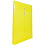 JAM Paper® Plastic Envelopes with Button and String Tie Closure, Legal Open End, 9.75 x 14.5, Yellow, 12/Pack (119B1YE)~#|#~m005744979_sc7