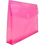 JAM Paper Standard Plastic Document File, Letter, Fuchsia Pink, 12/Pack (218V2FU)~#|#~m005745163_sc7