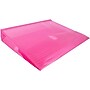 JAM Paper Standard Plastic Document File, Letter, Fuchsia Pink, 12/Pack (218V2FU)~#|#~m005745164_sc7