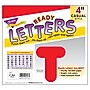 Trend Enterprises® Casual Ready Letter, 4", Red~#|#~m005745307_sc7