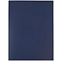 JAM Paper 2-Pocket Textured Linen Business Folders, Navy Blue, 25/Pack (386LNAA)~#|#~m005757390_sc7