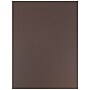 JAM Paper Two-Pocket Textured Linen Business Folders, Chocolate Brown, 50/Box(386LBRC)~#|#~m005757393_sc7