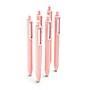 Poppin Luxe Retractable Gel Pen, Fine Point, Black Ink, 6/Pack (104448-US)~#|#~m005806004_sc7