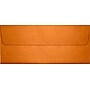 LUX 4 1/8" x 9 1/2" #10 80lbs. Square Flap Envelopes W/Glue Closure, Flame Metallic Orange~#|#~m005823908_sc7
