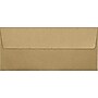 LUX 70lb 4 1/8"x9 1/2" Square Flap #10 Envelopes, Grocery Bag Brown, 500/BX~#|#~m005823987_sc7