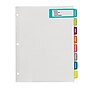 Avery Big Tab Printable Paper Dividers with Large White Labels, 8 Tabs, White, 20 Sets/Pack (14441)~#|#~m006009031_sc7