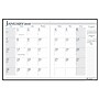 House of Doolittle 2019 House of Doolittle 7 x 10 Economy Monthly Planner Stitched Black (260602)~#|#~m006127879_sc7