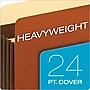 Pendaflex Recycled Heavy Duty File Folder, Straight Cut, Letter Size, Brown, 5/Box (15444HD)~#|#~m006251472_sc7