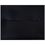 JAM Paper 6 Pocket Plastic Expanding File with Snap Closure, Letter Size, 9 x 13, Black, Sold Individually (339932771)~#|#~m006267615_sc7
