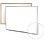 Ghent Non-Magnetic Whiteboard with Aluminum Frame, 4"H x 6"W (M2-46-4)~#|#~m006596670_sc7