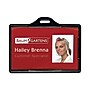 Sicurix ID Card Holder, Horizontal Style, Black, 25/Pk~#|#~m006851953_sc7