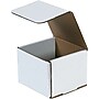 Partners Brand Corrugated Mailers, 4 3/8" x 4 3/8" x 3 1/2", White, 50/Bundle (BSMLR2)~#|#~m006879185_sc7