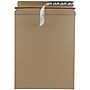 JAM Paper® Stay-Flat Photo Mailer Envelopes, 9.75 x 12.25, Brown Kraft, Self-Adhesive Closure, 6 Mailers/Pack (8866642B)~#|#~m006948432_sc7