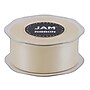 JAM Paper Double Faced Satin Ribbon, Ivory (808SAIV25)~#|#~m006948528_sc7