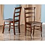 Winsome Wood Ladder Back Chair, Antique Walnut, 2/Set (94232)~#|#~m006963523_sc7