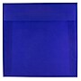 JAM Paper 6.5 x 6.5 Square Translucent Vellum Invitation Envelopes, Primary Blue, 25/Pack (PACV527)~#|#~m006965544_sc7