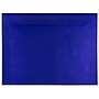 JAM Paper 9 x 12 Booklet Translucent Vellum Envelopes, Primary Blue, 25/Pack (1592188)~#|#~m006965548_sc7
