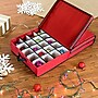 Honey Can Do Ornament Storage Box with Dividers, Red/Green (SFT-01597)~#|#~m006981954_sc7