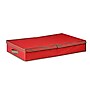 Honey Can Do Ornament Storage Box with Dividers, Red/Green (SFT-01597)~#|#~m006981957_sc7