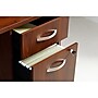 Bush Business Furniture Westfield Bow Front Left Handed L Shaped Desk w/ 2 Mobile Pedestals, Hansen Cherry (SRC034HCLSU)~#|#~m007003333_sc7