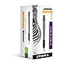 Zebra Jimnie Rollerball Pen, Medium Point, 0.7mm, Assorted Ink, 24 Pack (14410)~#|#~m007006976_sc7