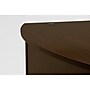 Bush Business Furniture Westfield 60"W Left Handed L Bow Desk, Mocha Cherry (WC12933)~#|#~m007025429_sc7