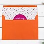 JAM Paper A7 Colored Invitation Envelopes, 5.25 x 7.25, Orange Recycled, Bulk 250/Box (95666H)~#|#~m007049336_sc7
