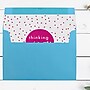 JAM Paper® A7 Colored Invitation Envelopes, 5.25 x 7.25, Blue Recycled, Bulk 1000/Carton (54093B)~#|#~m007049340_sc7