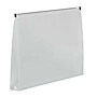 JAM Paper Plastic Envelopes with Zip Closure, Legal Booklet, 9.5 x 14.5, Clear, 12/Pack (219Z1CL)~#|#~m007049489_sc7