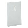 JAM Paper Plastic Filing Envelope with Button & String Closure, Clear, 12/Pack (472B1CL)~#|#~m007049502_sc7
