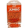 JAM Paper Jumbo Paper Clips, Orange, 3/Pack (42186871B)~#|#~m007049945_sc7