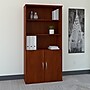 Bush Business Furniture Westfield 73"H 5-Shelf Bookcase with Adjustable Shelves, Hansen Cherry Laminated Wood (SRC103HC)~#|#~m007060429_sc7