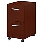 Bush Business Furniture Westfield 2-Drawer Mobile Vertical File Cabinet, Letter/Legal Size, Lockable, Mahogany (WC36752SU)~#|#~m007061391_sc7