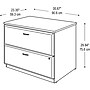 Bush Business Furniture Cubix 36W Lateral File Cabinet, Beech/Slate, (WC14354PSU)~#|#~m007074971_sc7