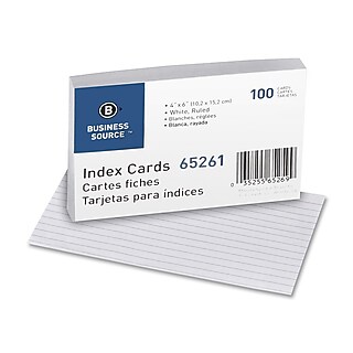 Bulk Index Cards & Holders | Staples Business