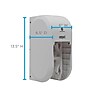 Compact 2-Roll Vertical Coreless Toilet Paper Dispenser by GP PRO, White (56767A)~#|#~m007092927_sc7