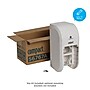 Compact 2-Roll Vertical Coreless Toilet Paper Dispenser by GP PRO, White (56767A)~#|#~m007092929_sc7