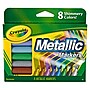 Crayola® Metallic Markers, Pack of 8 (BIN588628)~#|#~m007093217_sc7