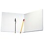 Ashley Hardcover Blank Book Landscape, 8" x 6", White  (ASH10703)~#|#~m007107519_sc7