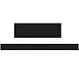 Ashley 3/4" x 12" Magnetic Magi-Strips, Black, 12/Pack (ASH11015)~#|#~m007107596_sc7