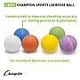 Champion Sports Lacrosse Ball Set, Set of 6 Balls (CHSLBSET)~#|#~m007113162_sc7