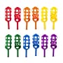 Champion Sports Plastic Scoop Ball Set, Assorted Colors, 18/Set (CHSSBS1SET)~#|#~m007113271_sc7