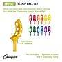 Champion Sports Plastic Scoop Ball Set, Assorted Colors, 18/Set (CHSSBS1SET)~#|#~m007113273_sc7