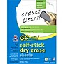 Pacon® GoWrite® Self-Stick Dry-Erase Sheets, White, 8 1/2" x 11", 5 Sheets/Pack~#|#~m007116284_sc7