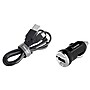 Insten Black Car Charger Adapter + Micro USB Charging Cable for Samsung HTC LG Blackberry Alcatel Nokia Android Smartphone~#|#~m007121690_sc7
