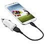 Insten® USB Mini Universal Car Charger Adapter, White~#|#~m007122381_sc7
