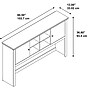 Bush Furniture 60.5"W Desktop Hutch, Cherry (WC40331-03)~#|#~m007138359_sc7