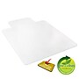 Deflect-O EconoMat Carpet Chair Mat with Lip, 36" x 48'', Low-Pile, Clear (CM11112)~#|#~m007156125_sc7
