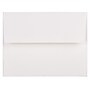 JAM Paper A2 Strathmore Invitation Envelopes, 4.375 x 5.75, Bright White Linen, 25/Pack (66670)~#|#~m007159142_sc7